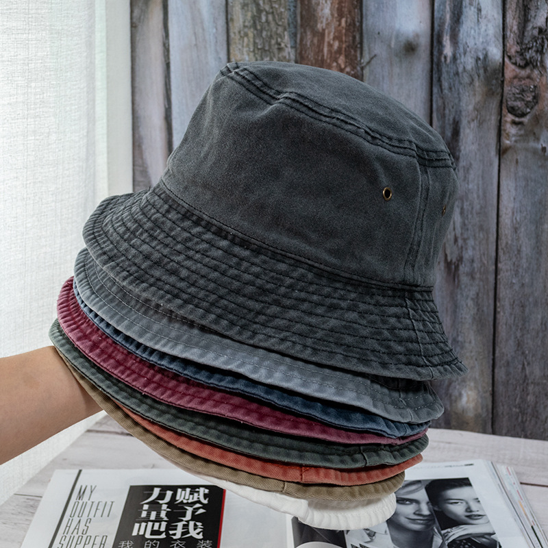Mens Fashion Bucket Hat - ใหม่Unisexหมวกแฟชั่นล้างDenimหมวกออกแบบผู้ชายปานามาหมวกผู้หญิงฤดูร้อนกลางแจ้งสบายๆครีมกันแดดVisorหมวกชาวประมง