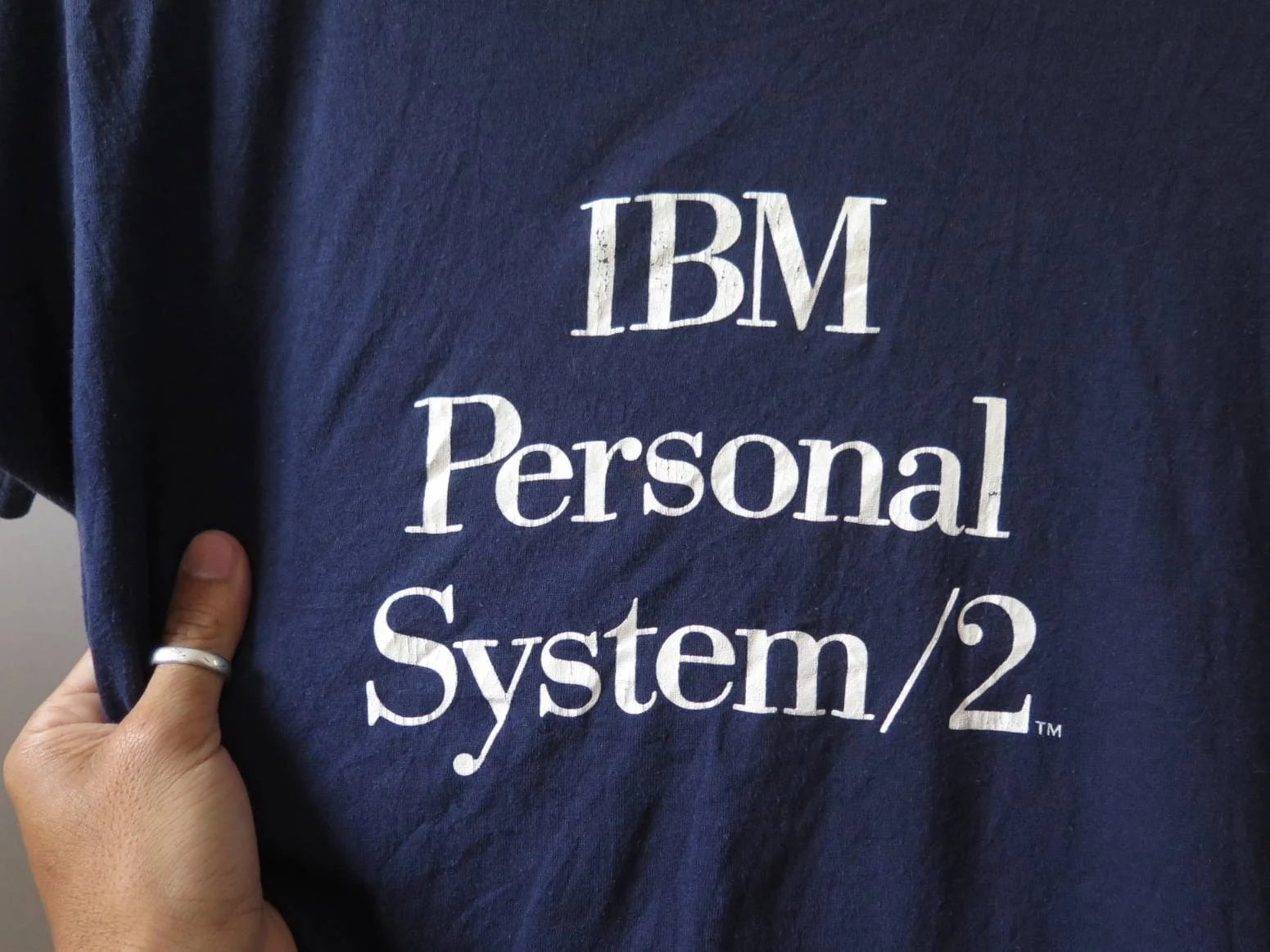 Men'S Fashion Over 50 - เสื้อยืด Vintage IBM Personal System 2