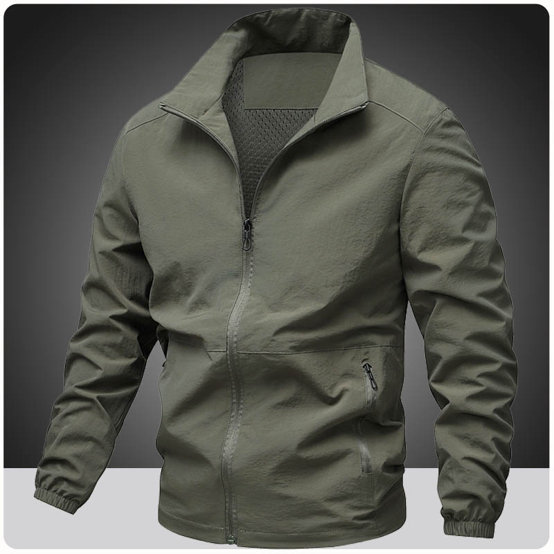 Mens Fashion Bomber Jacket - ฤดูใบไม้ผลิน้ําหนักเบา Varsity เสื้อแจ็คเก็ตผู้ชายฤดูร้อน Windbreaker เสื้อแจ็คเก็ตกลางแจ้ง Jogger