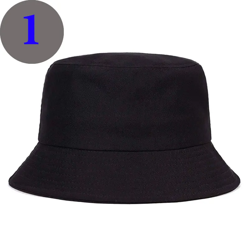Mens Fashion Bucket Hat - แฟชั่น Unisex ผู้ใหญ่ฤดูร้อน REVERSIBLE BUCKET หมวกผู้หญิง