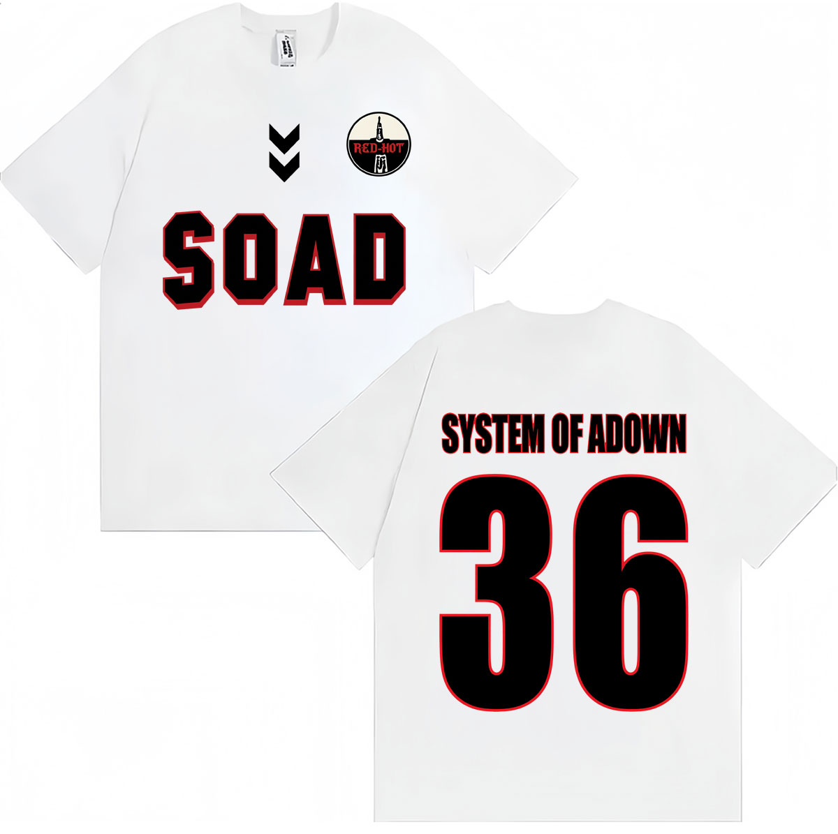 Men'S Fashion Uk 2026 - เสื้อยืดลายกราฟิก System of A Down ทัวร์ยุโรปและสหราชอาณาจักร