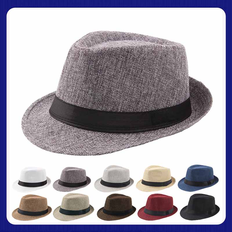 Mens Fashion Bucket Hat - แฟชั่นฤดูร้อน Casual Unisex Beach Trilby ขนาดใหญ่