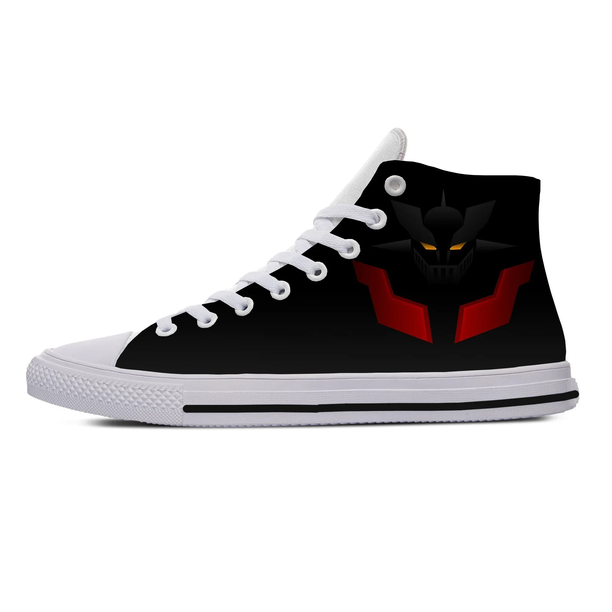 Mens Fashion Help - รองเท้าผ้าใบแฟชั่น Mazinger Z UFO Robot สไตล์อนิเมะญี่ปุ่นสุดฮิต