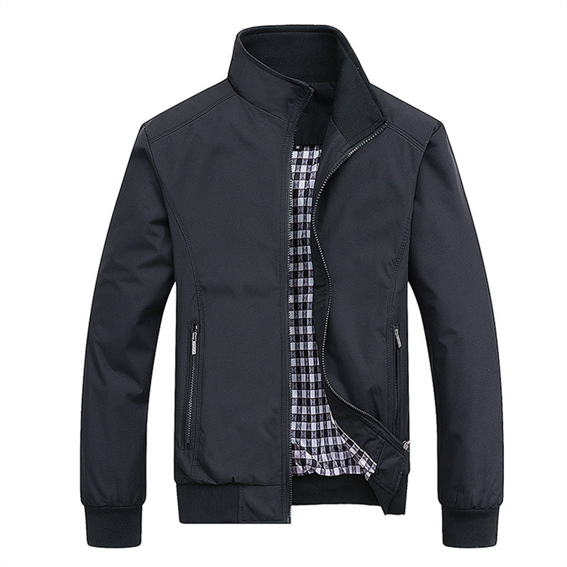 Mens Fashion Bomber Jacket - ฤดูใบไม้ผลิใหม่ฤดูใบไม้ร่วงสบายๆแฟชั่น Slim Bomber เสื้อแจ็คเก็ตผู้ชายเสื้อกันหนาวใหม่มาถึงเบสบอลแจ็คเก็ตชายเสื้อ L-5XL 6XL