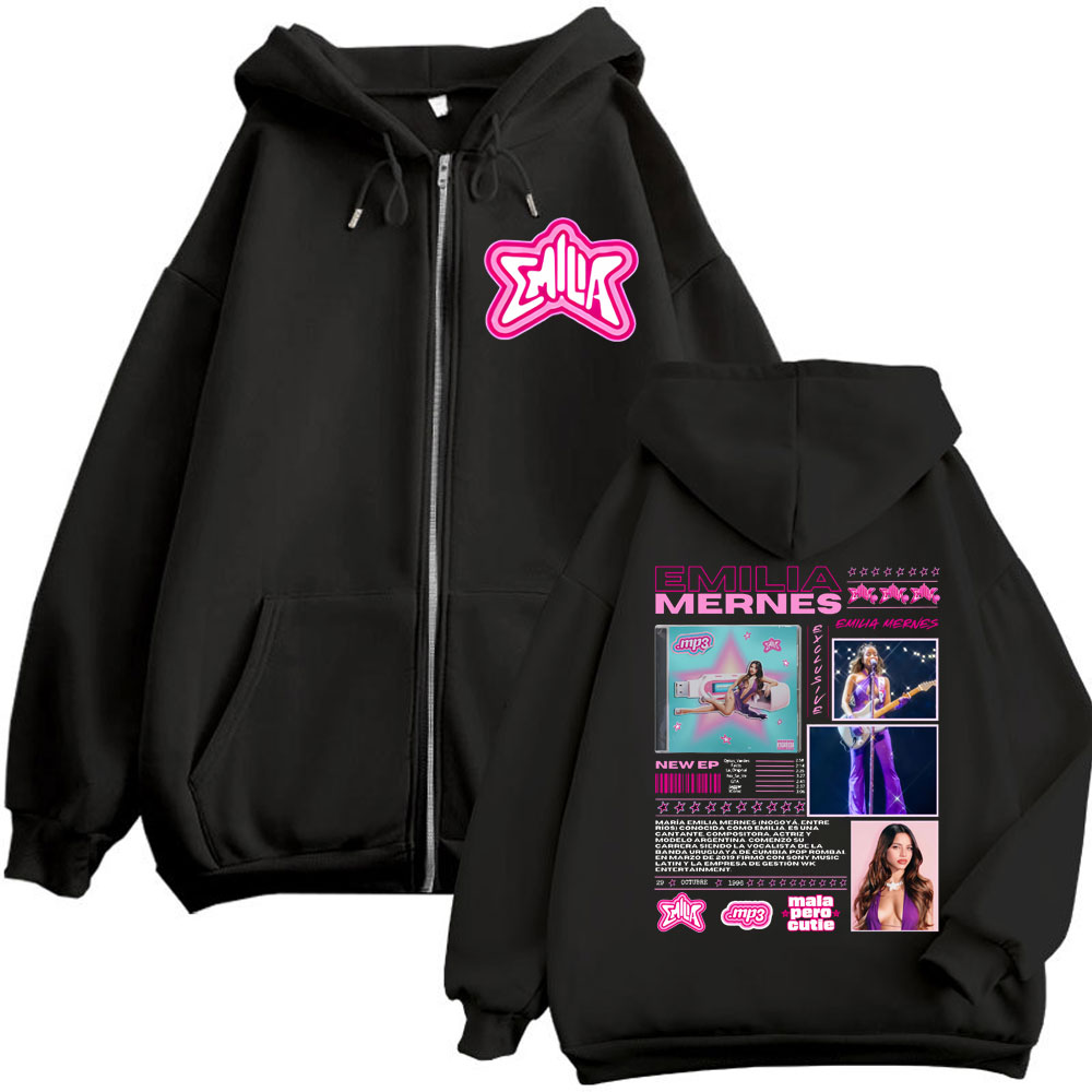 Emilia Mernes MP3 อัลบั้ม Merc - Mens Fashion Zip Up Hoodies บทวิจารณ์และราคา