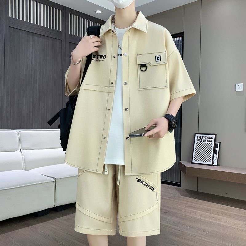 ชุดเสื้อยืดแขนสั้นแฟชั่นสปอร์ต - Men'S Fashion Plus บทวิจารณ์และราคา