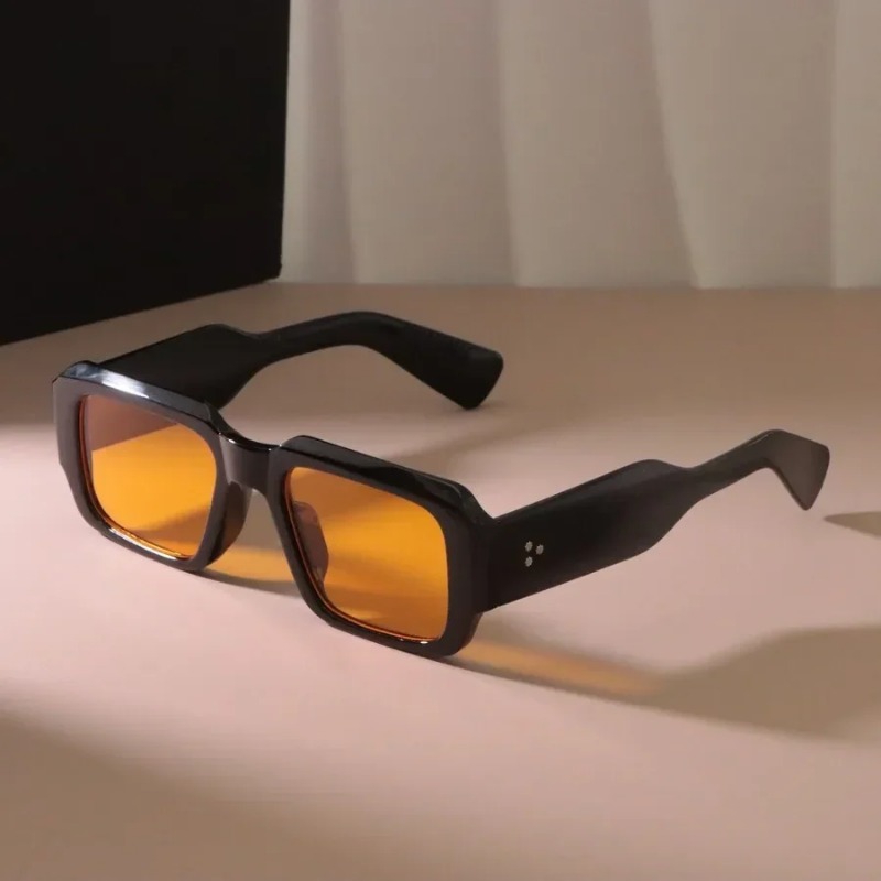 แว่นกันแดดทรงสี่เหลี่ยมสไตล์เร - Men'S Fashion Glasses บทวิจารณ์และราคา