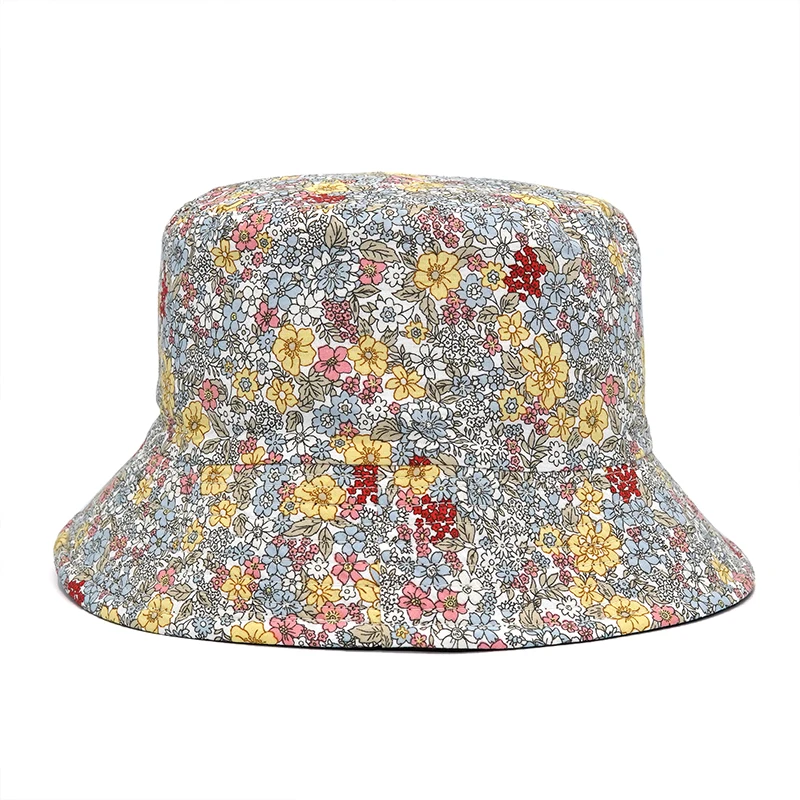 หมวกบักเก็ตสองด้านลายดอกไม้ ป้ - Mens Fashion Bucket Hat บทวิจารณ์และราคา
