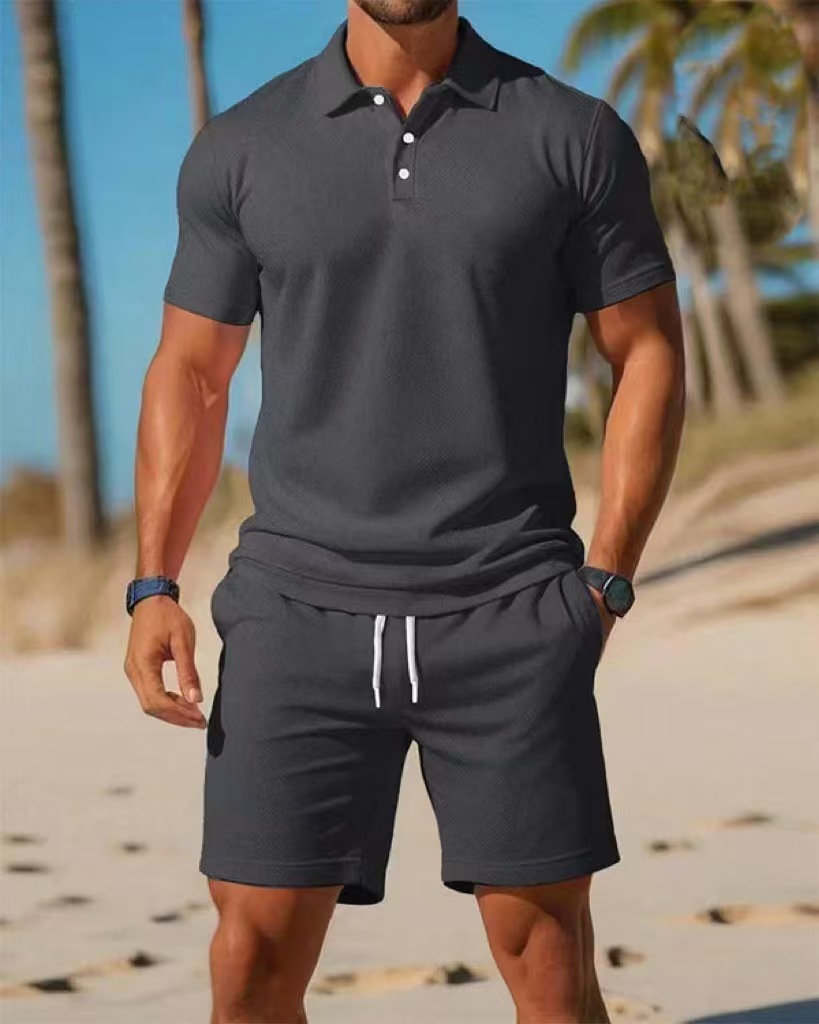 ชุดเสื้อโปโลแขนสั้นติดกระดุมแล - Men'S Fashion Plus บทวิจารณ์และราคา