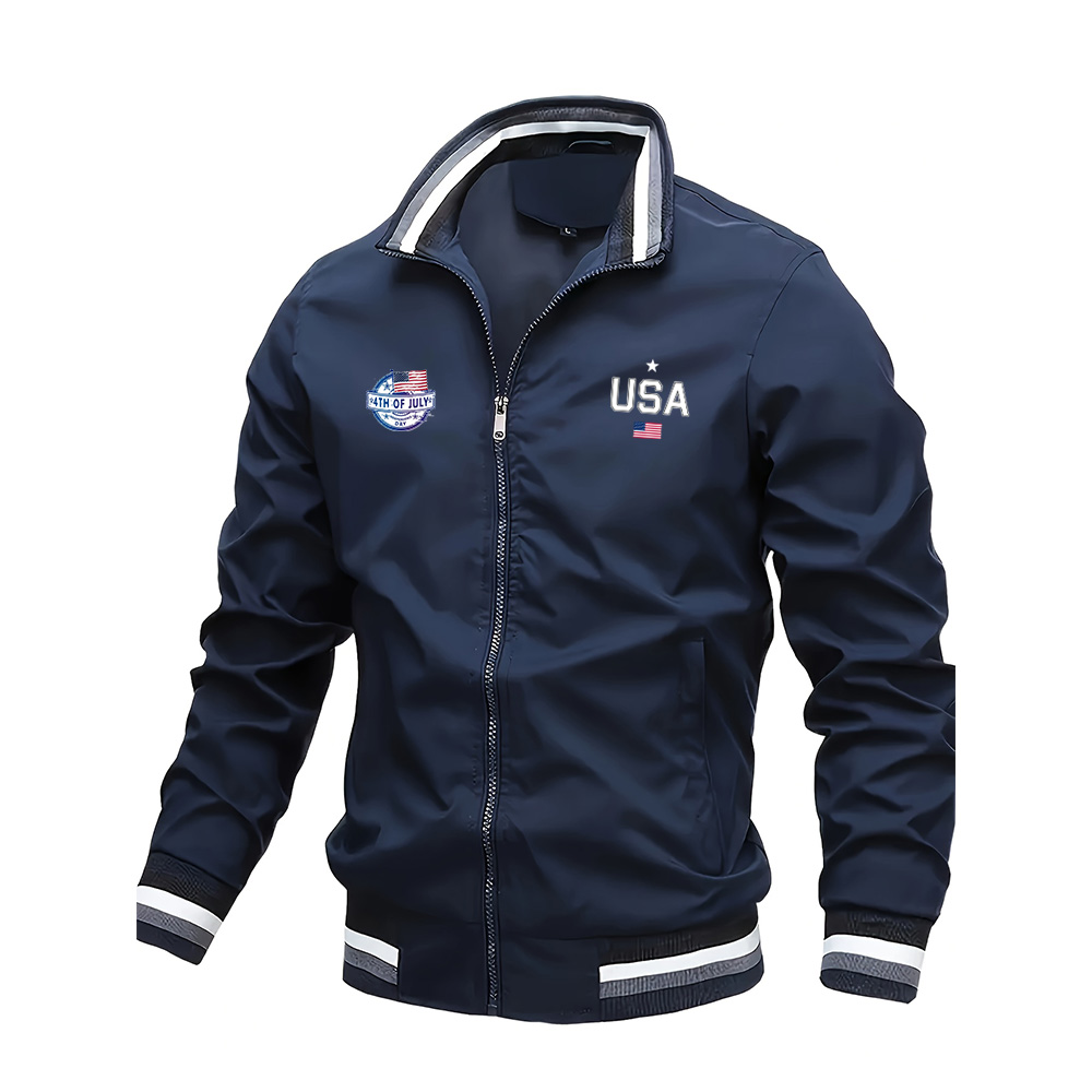 เสื้อแจ็คเก็ตผู้ชายคุณภาพสูงแฟ - Mens Fashion Bomber Jacket บทวิจารณ์และราคา