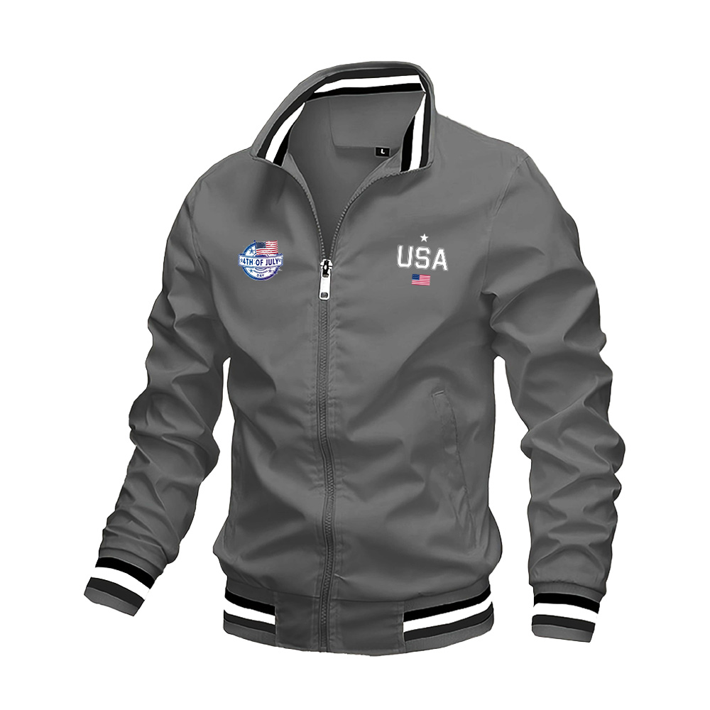 เสื้อแจ็คเก็ตผู้ชายคุณภาพสูงแฟ - Mens Fashion Bomber Jacket บทวิจารณ์และราคา