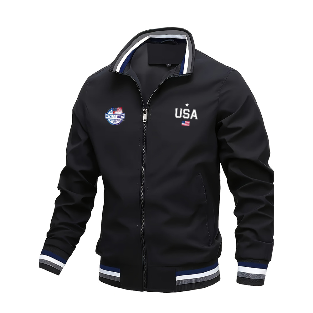 เสื้อแจ็คเก็ตผู้ชายคุณภาพสูงแฟ - Mens Fashion Bomber Jacket บทวิจารณ์และราคา