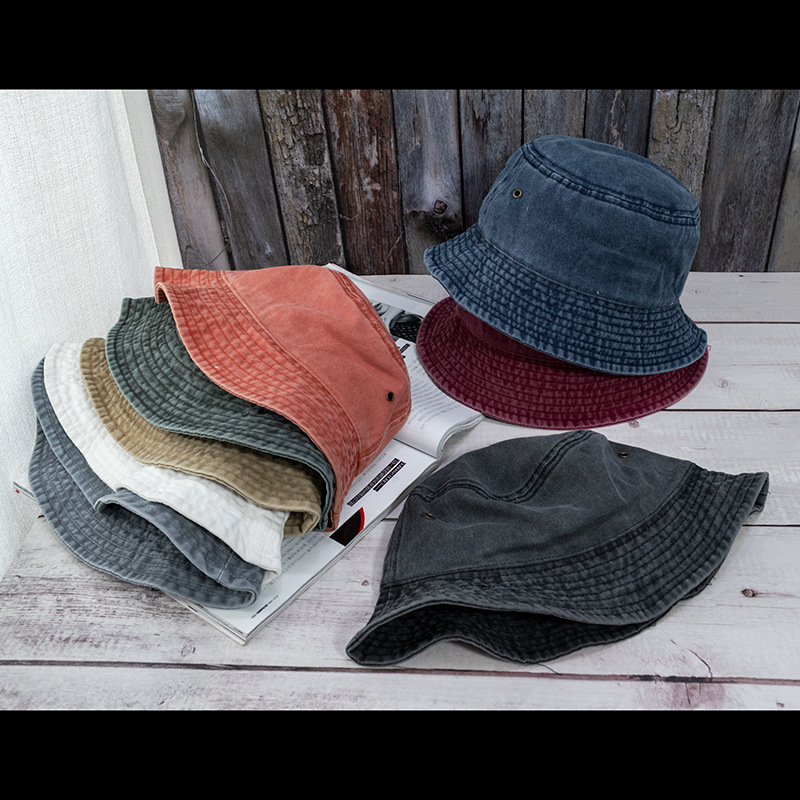 ใหม่Unisexหมวกแฟชั่นล้างDenimห - Mens Fashion Bucket Hat บทวิจารณ์และราคา