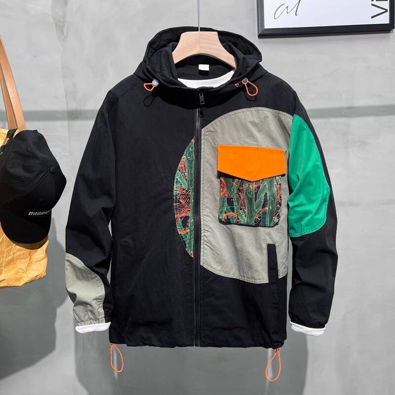 เสื้อแจ็คเก็ตผู้ชายสไตล์สตรีทล - Mens Fashion Bomber Jacket บทวิจารณ์และราคา