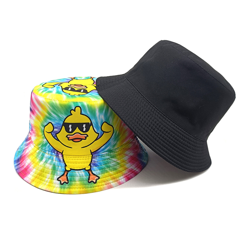 หมวกบักเก็ตลายการ์ตูนเป็ดตลกๆ  - Mens Fashion Bucket Hat บทวิจารณ์และราคา