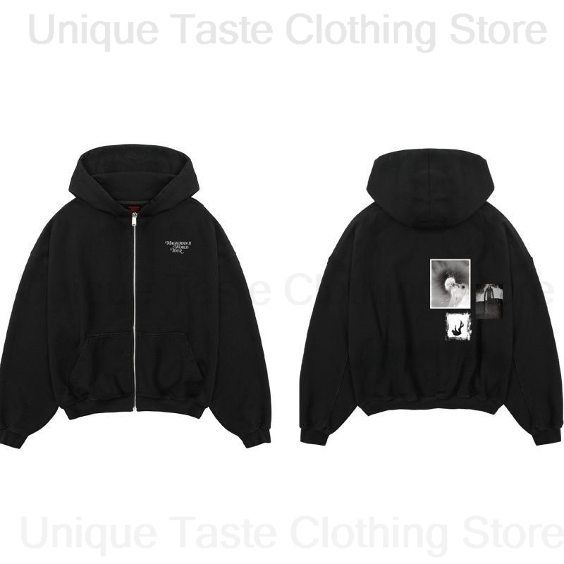 แจ็คสัน หวัง MAGICMAN 2 เสื้อฮ - Mens Fashion Zip Up Hoodies บทวิจารณ์และราคา
