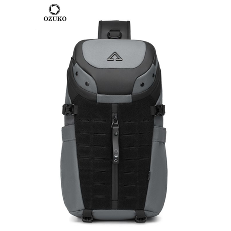 กระเป๋าคาดอก Ozuko กระเป๋าคาดล - Fashion Harness Men บทวิจารณ์และราคา