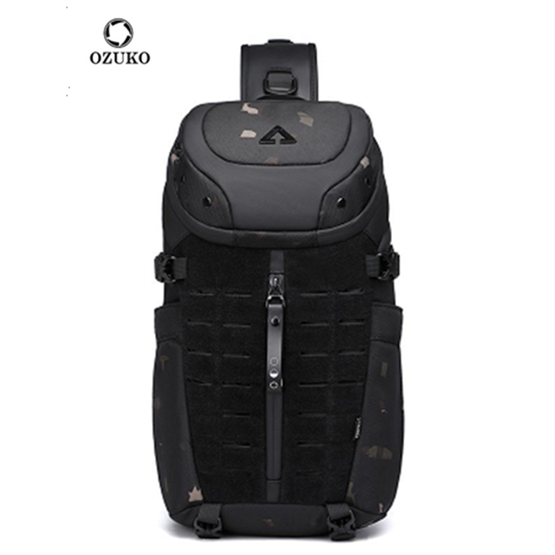 กระเป๋าคาดอก Ozuko กระเป๋าคาดล - Fashion Harness Men บทวิจารณ์และราคา
