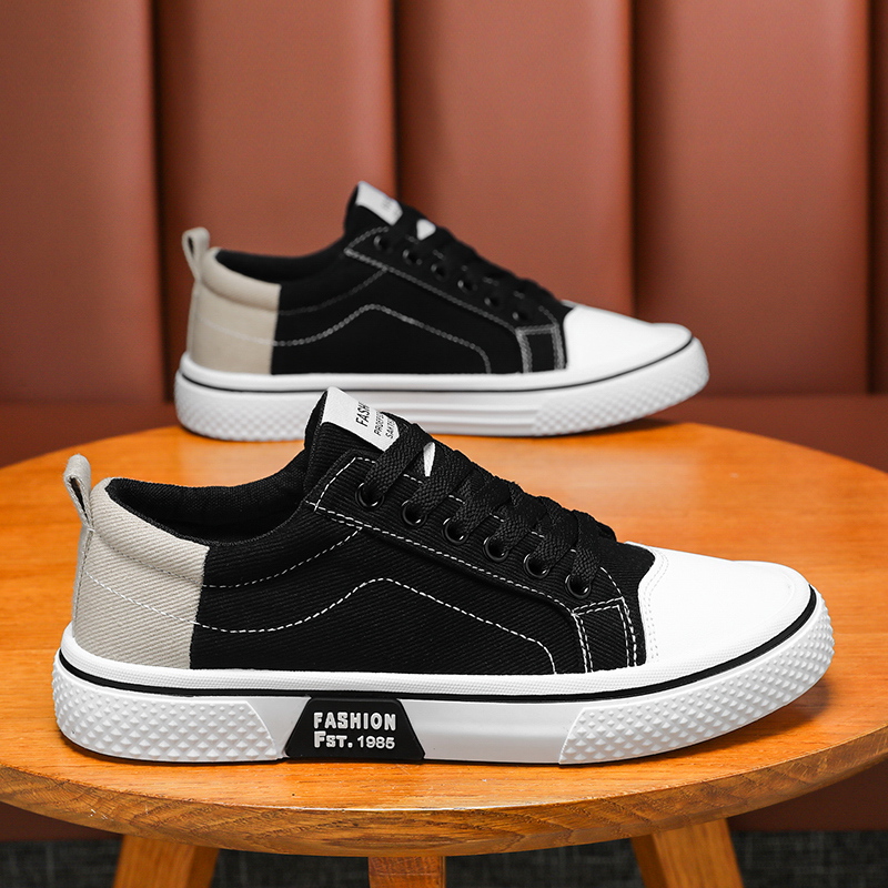รองเท้าผ้าใบผู้ชายแบบคลาสสิก น - Casual Sneakers Men บทวิจารณ์และราคา