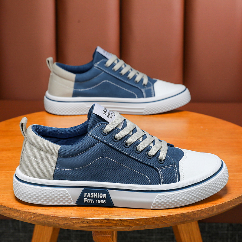 รองเท้าผ้าใบผู้ชายแบบคลาสสิก น - Casual Sneakers Men บทวิจารณ์และราคา