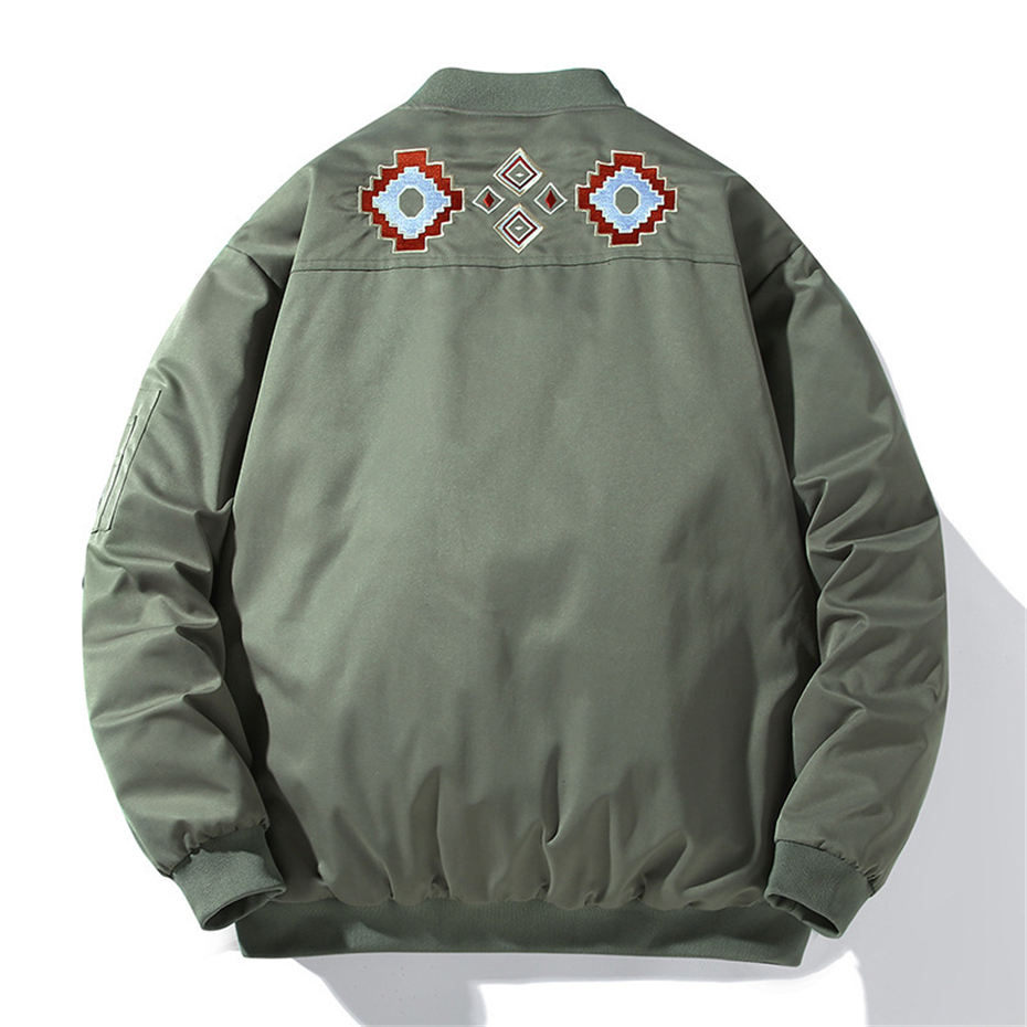 เสื้อแจ็คเก็ตกันลม jaket baseb - Mens Fashion Bomber Jacket บทวิจารณ์และราคา