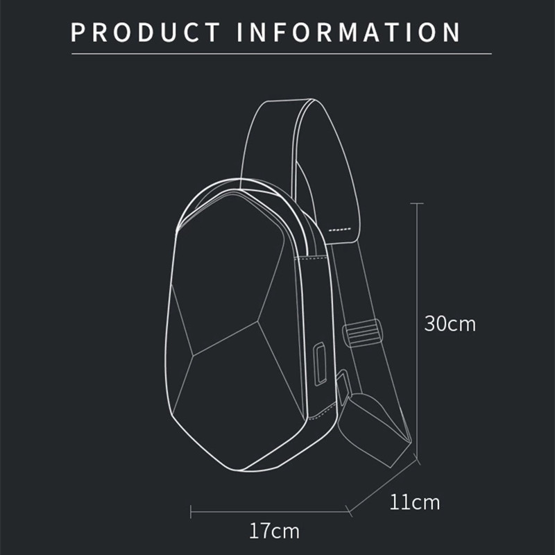 Bange กระเป๋าคาดลำตัวสำหรับผู้ - Fashion Harness Men บทวิจารณ์และราคา