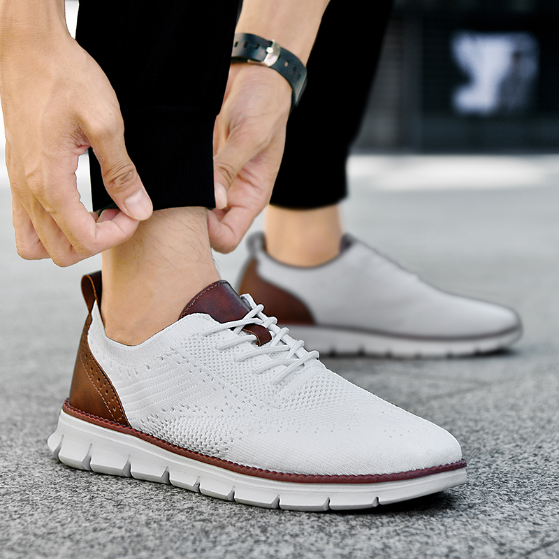 รองเท้าลำลองผู้ชาย คลาสสิก ระบ - Casual Sneakers Men บทวิจารณ์และราคา