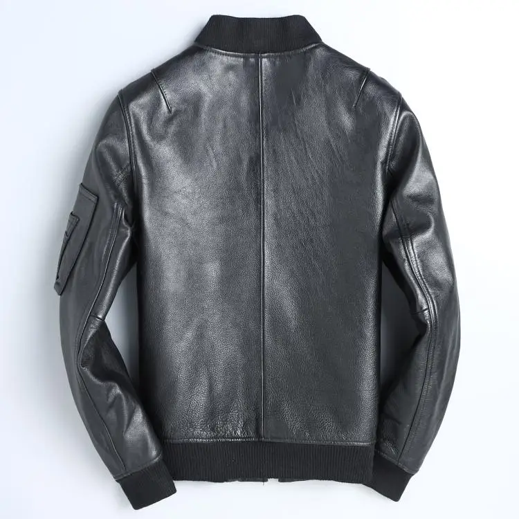 ปี!จัดส่งฟรีขายส่งยี่ห้อใหม่คล - Mens Fashion Bomber Jacket บทวิจารณ์และราคา