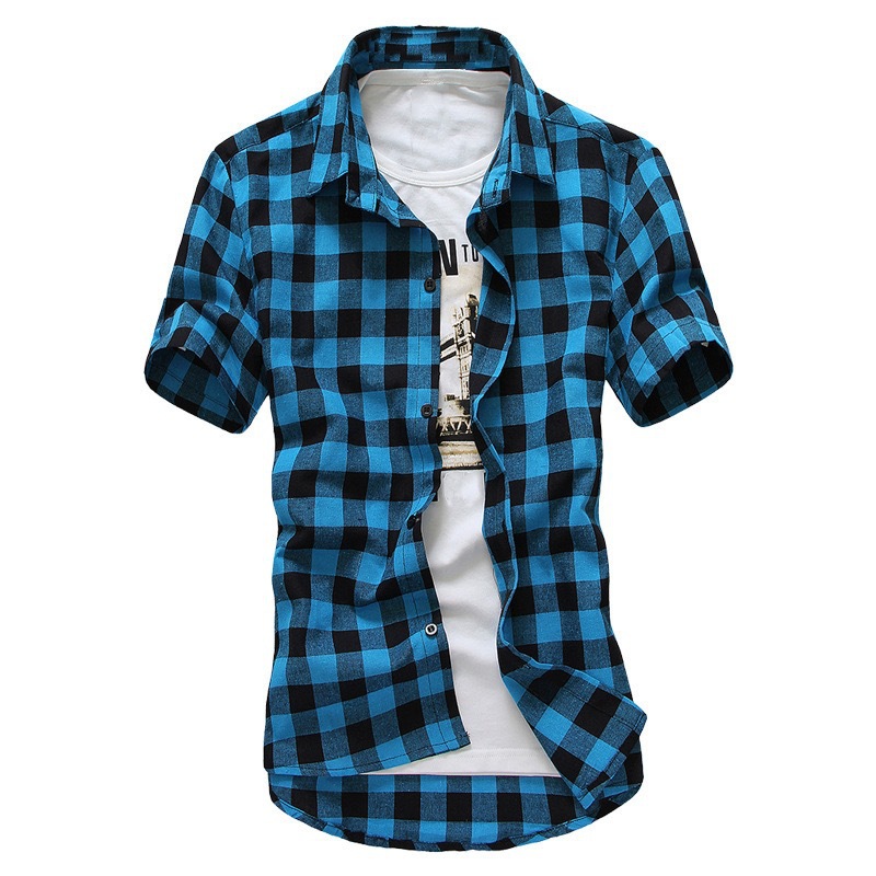 เสื้อเชิ้ตลายสก็อตสีแดงและสีดำ - Men'S Fashion Uk 2026 บทวิจารณ์และราคา