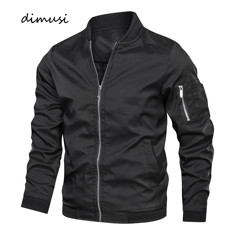 เสื้อแจ็คเก็ตกันลมผู้ชายสำหรับ - Mens Fashion Bomber Jacket บทวิจารณ์และราคา