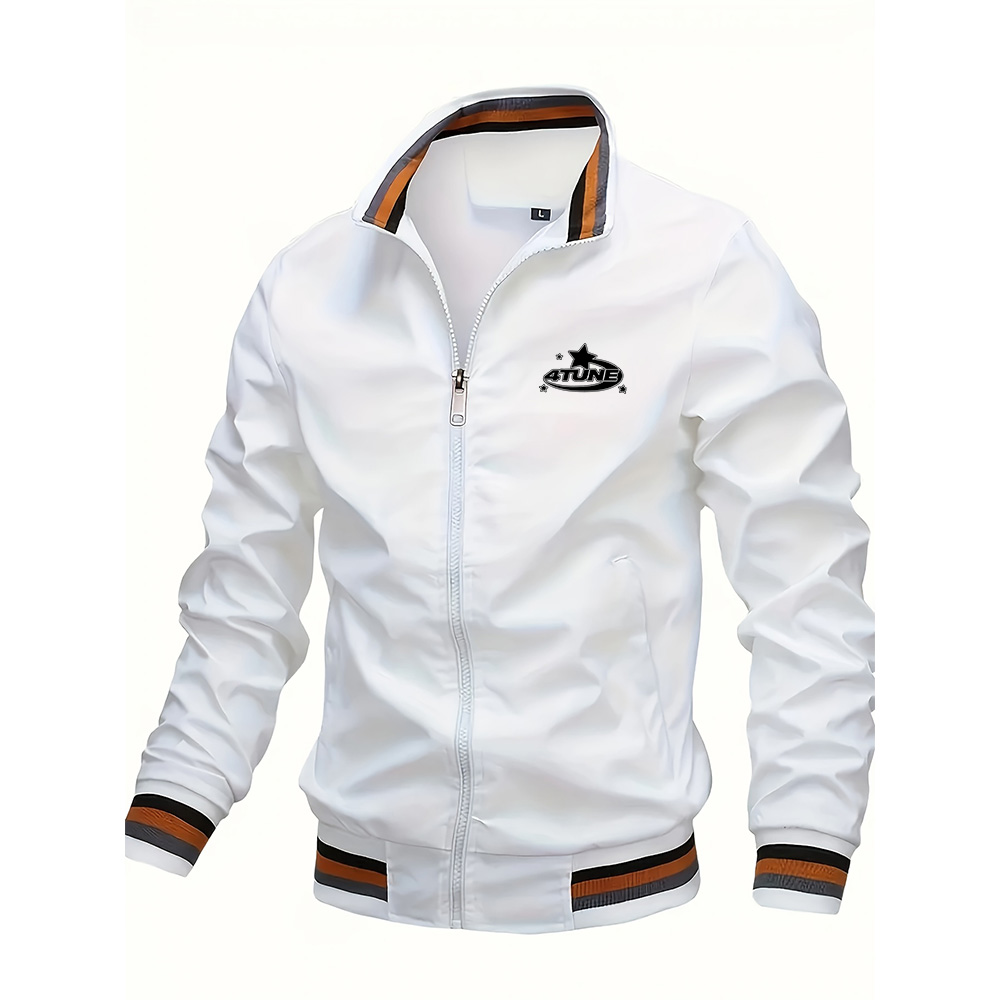 เสื้อแจ็คเก็ตผู้ชายคุณภาพสูงแฟ - Mens Fashion Bomber Jacket บทวิจารณ์และราคา