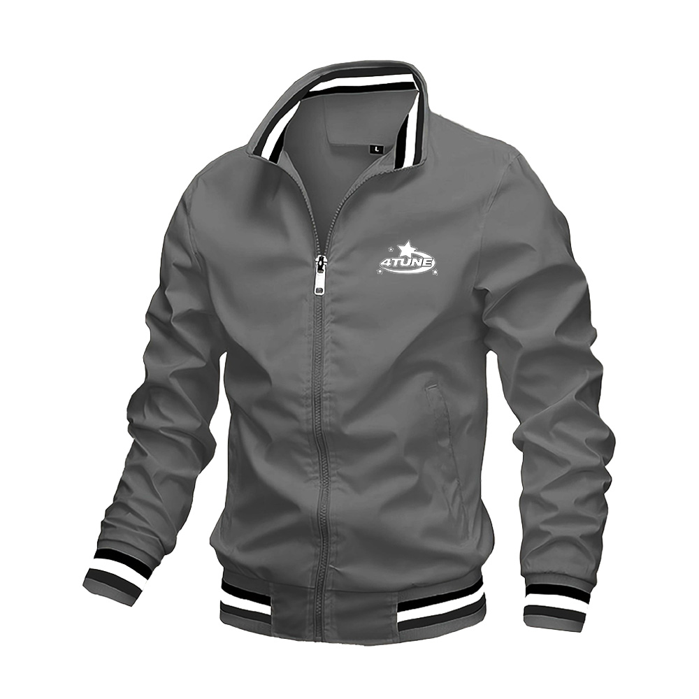 เสื้อแจ็คเก็ตผู้ชายคุณภาพสูงแฟ - Mens Fashion Bomber Jacket บทวิจารณ์และราคา