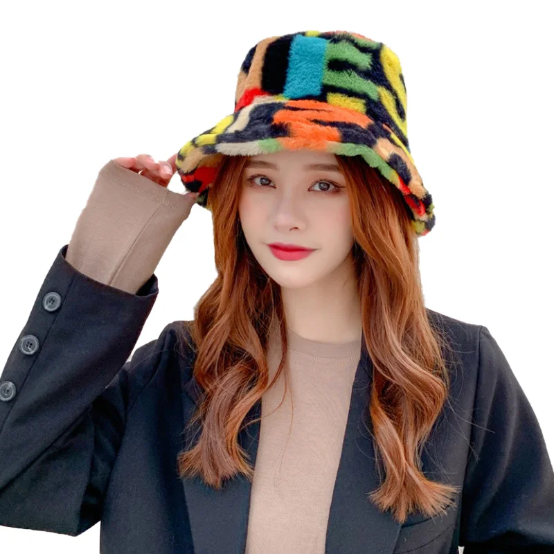 2024Newฤดูหนาว-หมวกขนสัตว์ผู้ช - Mens Fashion Bucket Hat บทวิจารณ์และราคา