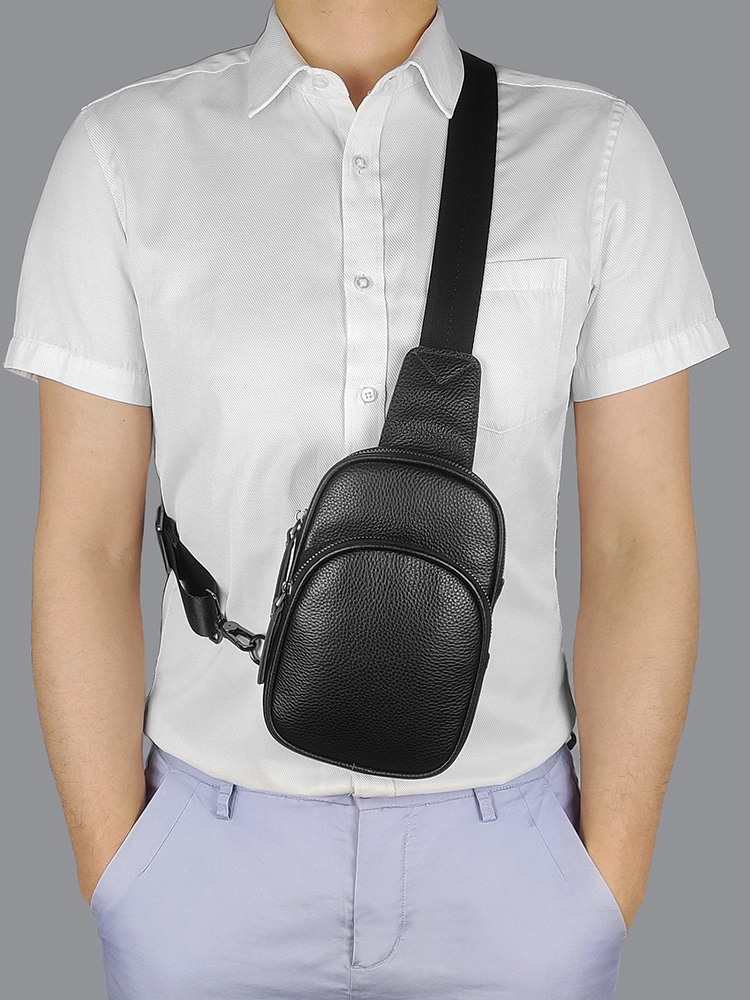 กระเป๋าใส่โทรศัพท์มือถือสะพายไ - Fashion Harness Men บทวิจารณ์และราคา