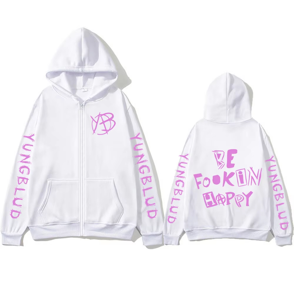 นักร้องเพลงร็อก ยังบลัด บี ฟูค - Mens Fashion Zip Up Hoodies บทวิจารณ์และราคา