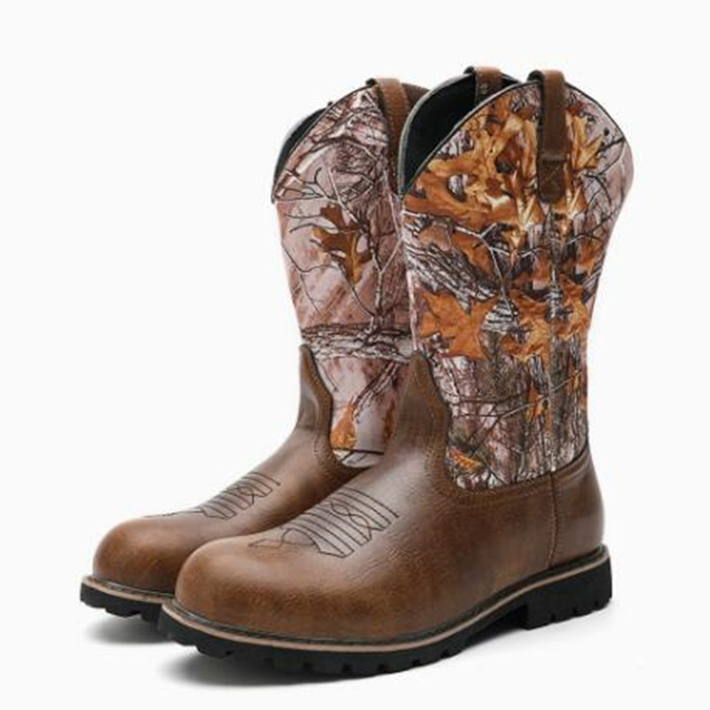 รองเท้าบูทผู้ชาย งานปักมือสุดค - Men Fashion Vintage บทวิจารณ์และราคา