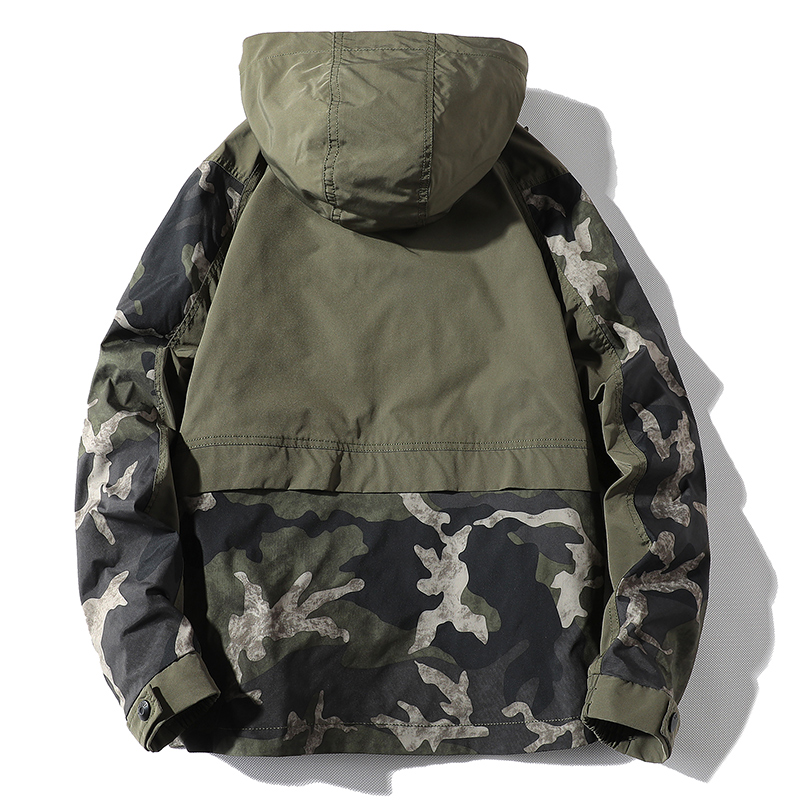 เสื้อแจ็คเก็ตทหารผู้ชายแฟชั่นล - Mens Fashion Bomber Jacket บทวิจารณ์และราคา