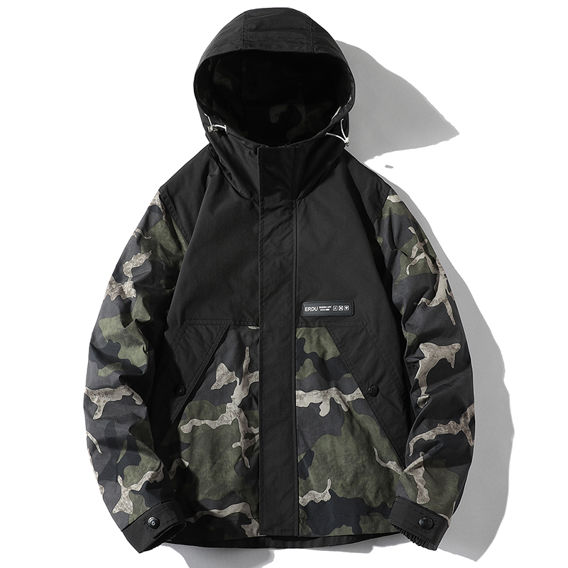 เสื้อแจ็คเก็ตทหารผู้ชายแฟชั่นล - Mens Fashion Bomber Jacket บทวิจารณ์และราคา