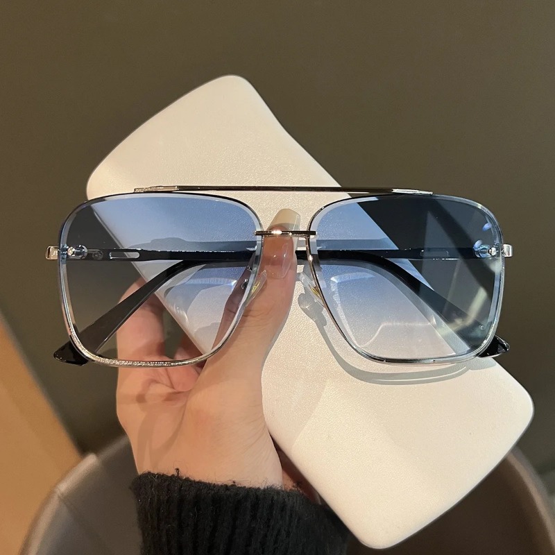 แว่นตากันแดดทรงสี่เหลี่ยมผู้ชา - Men'S Fashion Glasses บทวิจารณ์และราคา