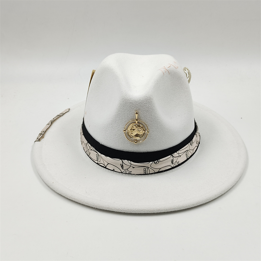 หมวกทรง Fedora เย็บมือหมวกแจ๊ส - Mens Fashion Bucket Hat บทวิจารณ์และราคา