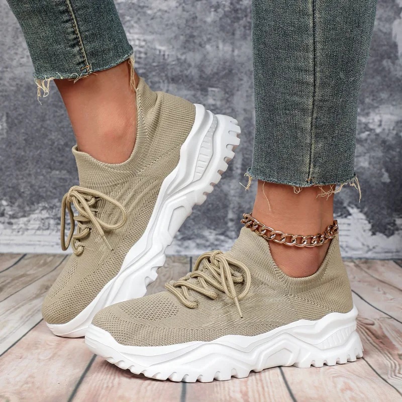 รองเท้าผ้าใบแฟชั่นพื้นหนาสำหรั - Casual Sneakers Men บทวิจารณ์และราคา