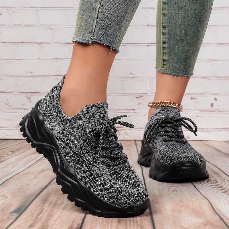 รองเท้าผ้าใบแฟชั่นพื้นหนาสำหรั - Casual Sneakers Men บทวิจารณ์และราคา