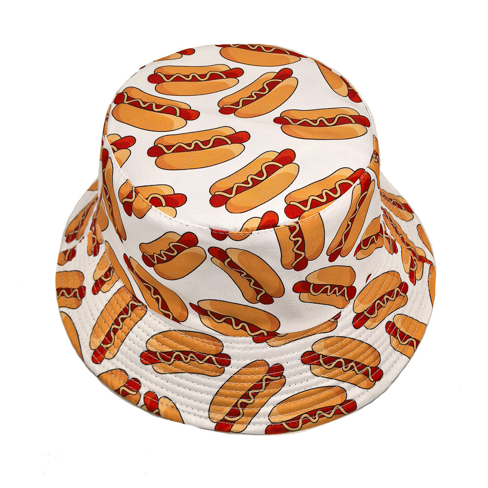 หมวกบักเก็ตกันแดดลายฮอทดอก สำห - Mens Fashion Bucket Hat บทวิจารณ์และราคา