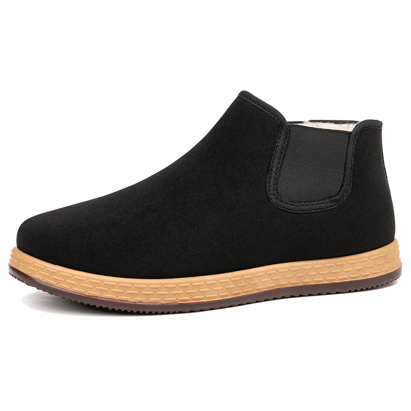 รองเท้าผ้าฝ้ายผู้ชาย รองเท้าบู - Men Fashion Vintage บทวิจารณ์และราคา