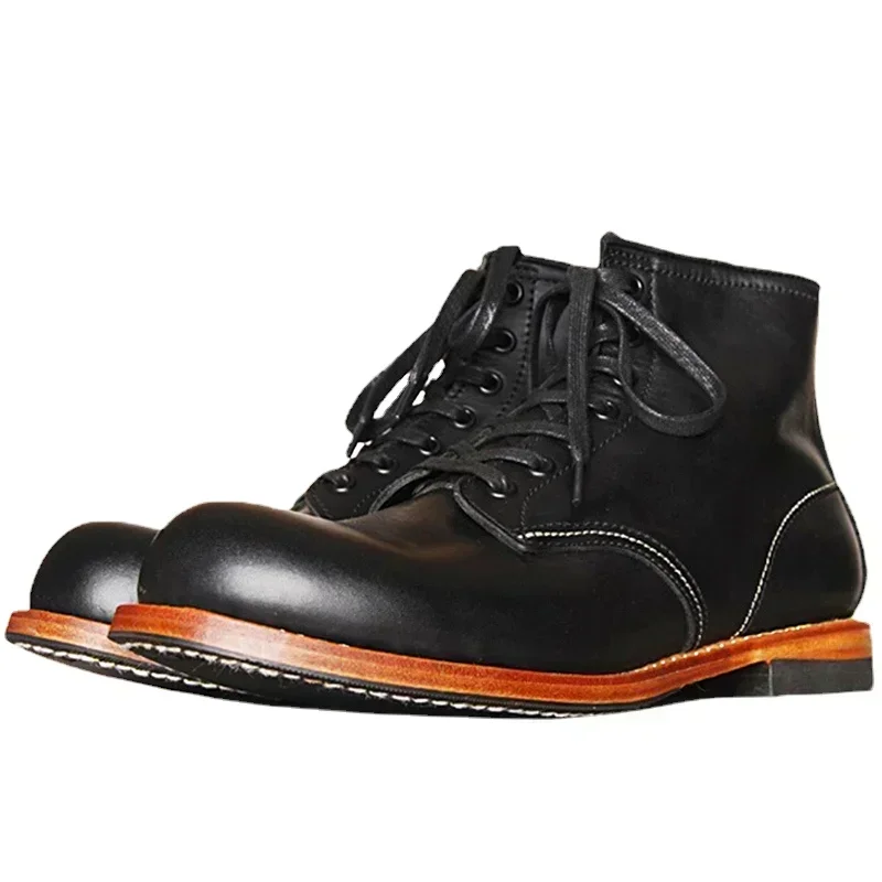 Vintage Men Goodyear-Welted ขอ - Men Fashion Vintage บทวิจารณ์และราคา