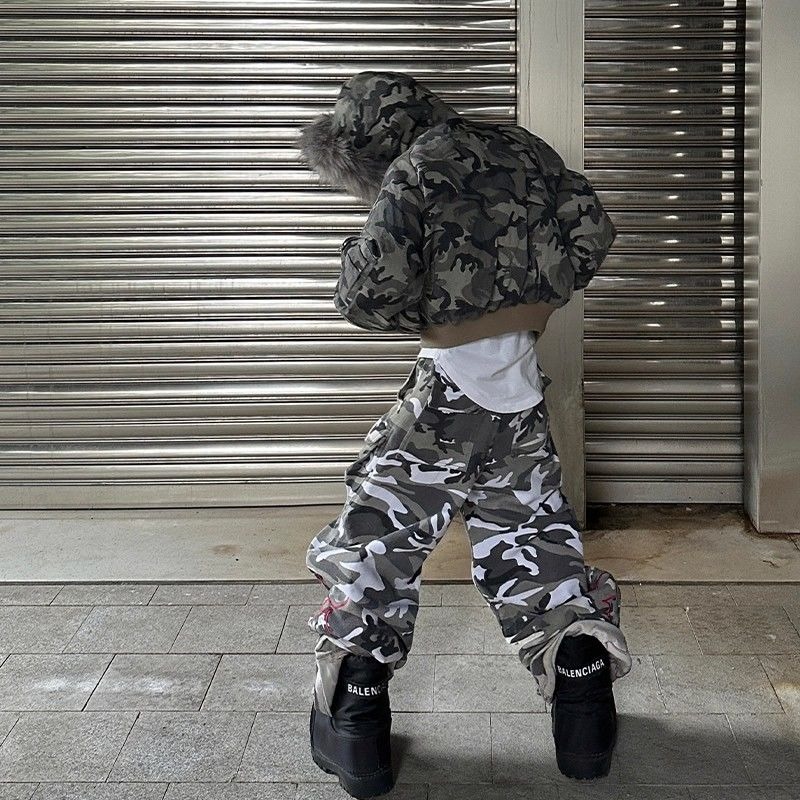 เสื้อแจ็คเก็ตผู้ชายลายพรางแบบว - Mens Fashion Bomber Jacket บทวิจารณ์และราคา
