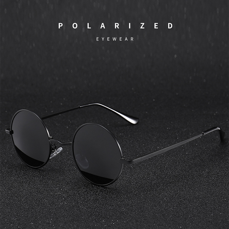 แว่นกันแดดทรงกลมสไตล์เรโทรวินเ - Men'S Fashion Glasses บทวิจารณ์และราคา