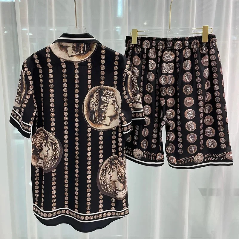 ชุดเสื้อเชิ้ตผู้ชาย Royal Luxu - Men Fashion Vintage บทวิจารณ์และราคา